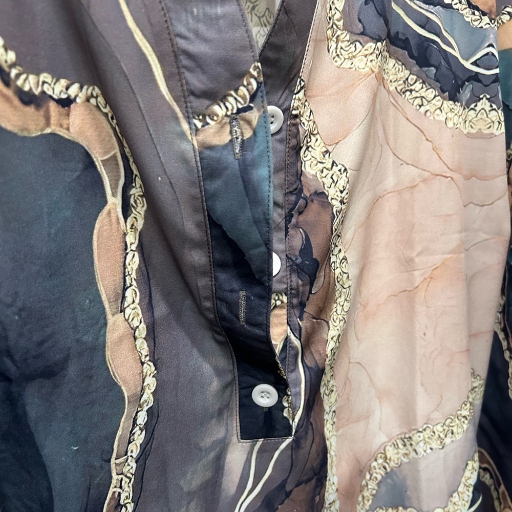 Geode-design button down top - Picture 5 of 7